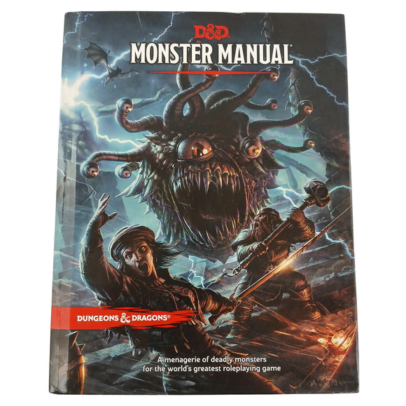 Dungeons & Dragons Monster Manual 5th Edition Hardcover D&D Rulebook WOTC - Picture 1 of 16